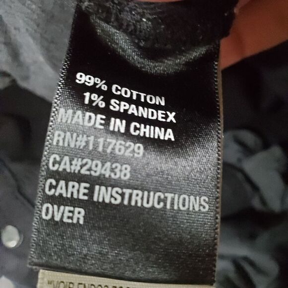 MEK DNM Brighton Cigarete Skinny Jeans Women's Size 25 black Raw Hem - Picture 7 of 8